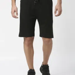 Dragon Hill Black Relaxed Fit Shorts-picture-19