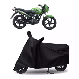 Auto Pearl Bike Cover for TVS Jive (Black)-picture-21