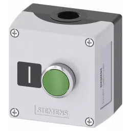 Siemens Enclosed Push Button - SPST, Metal, Green, I, IP66, IP67, IP69, 3SU1851-0AB00-2AB1-picture-16