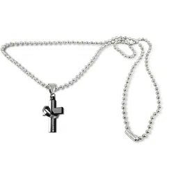 Utkarsh Silver-Plated Geometric Pendants with Chains image 4