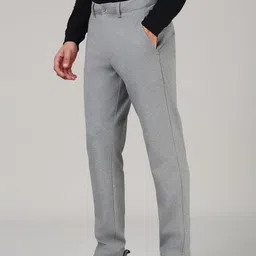 van heusen innerwear Van Heusen Men Mid-Rise Travel Trousers image 4