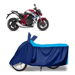Auto Pearl Two Wheeler Cover for Honda CB1000R Plus - Cyan, Blue-picture-21