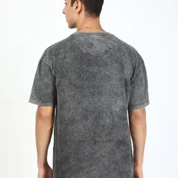 Bene Kleed Men Typography Printed Round Neck Cotton Oversized T-shirt image 2
