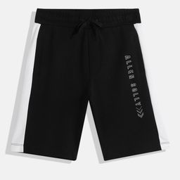 Allen Solly Junior Boys Typography Printed Moisture Wicking Sports Shorts-picture-48