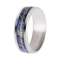 MEENAZ Men Silver Plated Finger Ring image 2