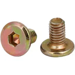 GENERIC M6X16 Allen Button Flange Head Screw with 1 L Key (Pack of 15 Pcs) image 2