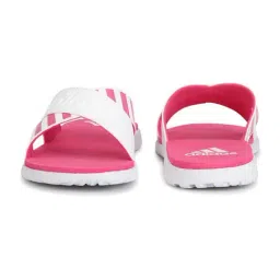Adidas Women's Distincto White & Pink Slide image 5