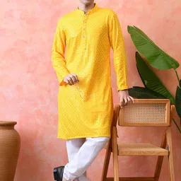 KUNDALI KAKSHAY Men Regular Kurta with Pyjamas image 2