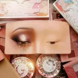 FEELHIGH Makeup Practice Board, Silicone Face - Realistic Surface for Makeup Practice image 2