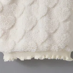 Kookie Kids Full Sleeves Sweatshirt with Heart Design - Cream image 4