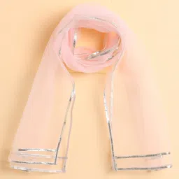 The Magic Wand Cotton Woven Sleeveless Floral Motifs Printed Lace Embellished Lehenga Choli With Dupatta - Peach image 5