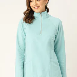 BRINNS Women Fleece High Neck Sweatshirt-picture-23