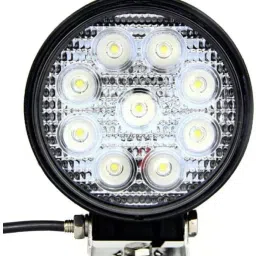 Cartronics Waterproof 9 LED Round Fog Light with Mounting Brackets for Maruti Suzuki Versa image 3
