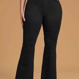 Stylecast X Kotty Women Flared High-Rise Stretchable Jeans-picture-13