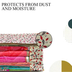 AMAK INC Orange Fabric Multi-Utility Wardrobe Organisers image 3