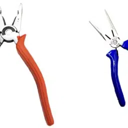 Sky Blue Sbe_Plier Combo_587 Stainless Steel Groove Plier 7.8 inch Set of 2 Pcs-image-94