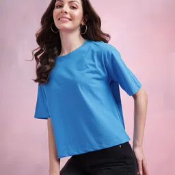 DressBerry Drop-Shoulder Boxy T-shirt-picture-14