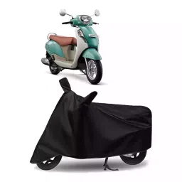 Auto Pearl Bike Cover for Suzuki SS 125 (Black)-picture-19