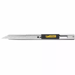 Olfa 9 mm Stainless Steel Silver Auto-Lock Graphics Knife, 9150US SAC-1-image-3