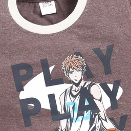 Here&Now X Game Begins Boys Assorted Pack Of 3 Printed T-shirts image 3