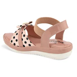 Stefens Polka Dots Slip On Sandal - Beige image 5