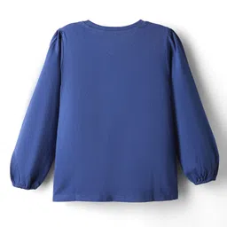 Honeyhap 100% Premium Cotton Knit With Bio Finish Tops with Heart & Bow Print Pack of 2 - Sunshine & Limoges image 5