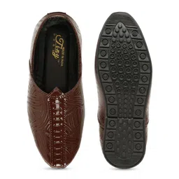 Tiny Bugs Boys Leather Formal Mojaris image 2