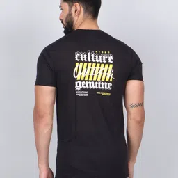 WILD ELEPHANT Pack Of 2 Typography Printed Cotton T-shirts image 4