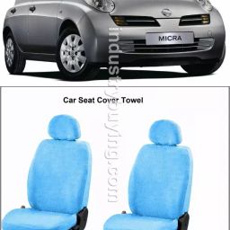 Oscar Nissan Micra Car Seat Cover Sky Blue AUT-SN-4553-picture-27