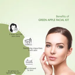 FYC Professional 6 Step Green Apple Moisturizing Kit- 260 g image 5