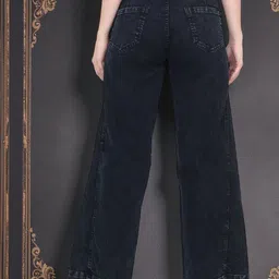 DressBerry Women Wide Leg High-Rise Stretchable Jeans image 2