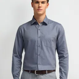 Arrow Men Manhattan Spread Collar Micro Ditsy Printed Cotton Slim Fit Formal Shirt-image-53