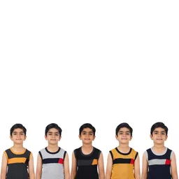 WAAMY69 Boys Multicoloured Cotton Oversized Shirts-image-4