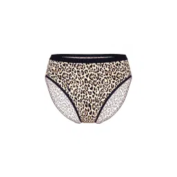 victoria's secret intimates Victoria's Secret Stretch Cotton High-Leg Brief Panty Brown image 3