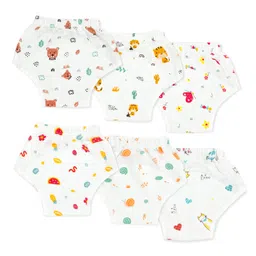Zizuka Muslin Baby Padded Underwear, Potty Training Pant- Multicolor -Pack of 6, 12Kg, Size Large-picture-15