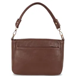 PARSLEY Women Solid Structured Leather Handheld Bag image 2