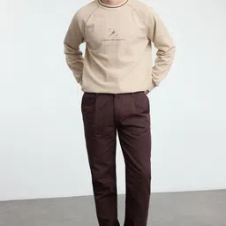 Trendyol Men Regular Fit Mid-Rise Cotton Chinos Trouser-picture-35