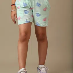 Kids Ville Girls Tom & Jerry Printed Shorts-picture-48