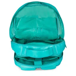 Chumbak Women Turquoise Blue Solid Backpack image 3