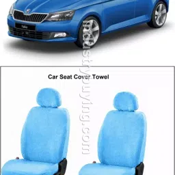 Oscar Skoda Fabia Car Seat Cover Sky Blue AUT-SN-4560-image-94
