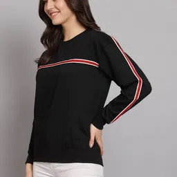 7 ISLANDS Women Colourblocked Sweatshirt image 4