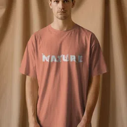 Silver Moon Clothing Men Typography Printed T-shirt-image-1