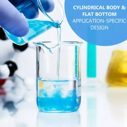 Glassco ‎GC-1P10-5PCS Scientific Glass Beaker Low Form with Pouring Spout 10 ml (Pack of 5 Pcs) image 4