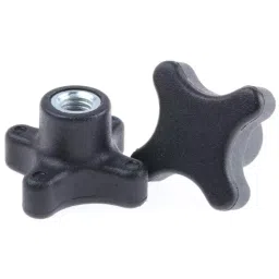 RS PRO Black 4-Arm Clamping Knob M8 Threaded Hole, 7027715-picture-25