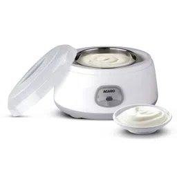 AGARO Classic Electric Yogurt Maker 1.2 L with Automatic Function - Grey & White-picture-12