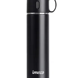 IMECO ECO-FLASK Insulated Stainless Steel Flask - 500 ml | Black-picture-16