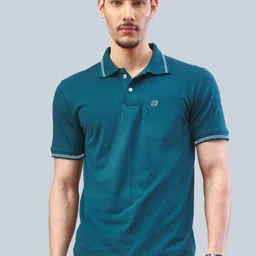 LUX NITRO Cotton Polo Collar Short Sleeves Lounge T-Shirt-image-49