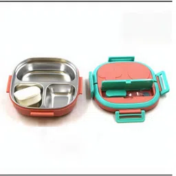 Rushabh Novelty Lunch Box 6123-Peach image 2