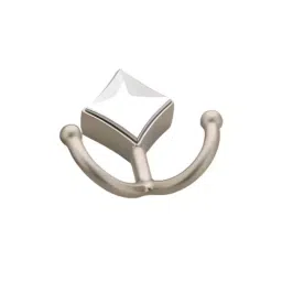 Altitude Cloth Hook Standard Size Metal Body CP/Satin Finish for Sliding Doors, Wardrobes, Cabinets, 901-image-84