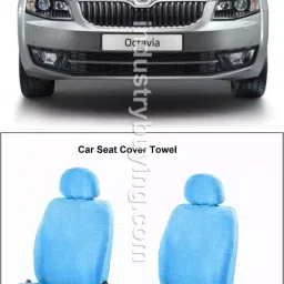 Oscar Skoda Octavia Car Seat Cover Sky Blue AUT-SN-4563-picture-14